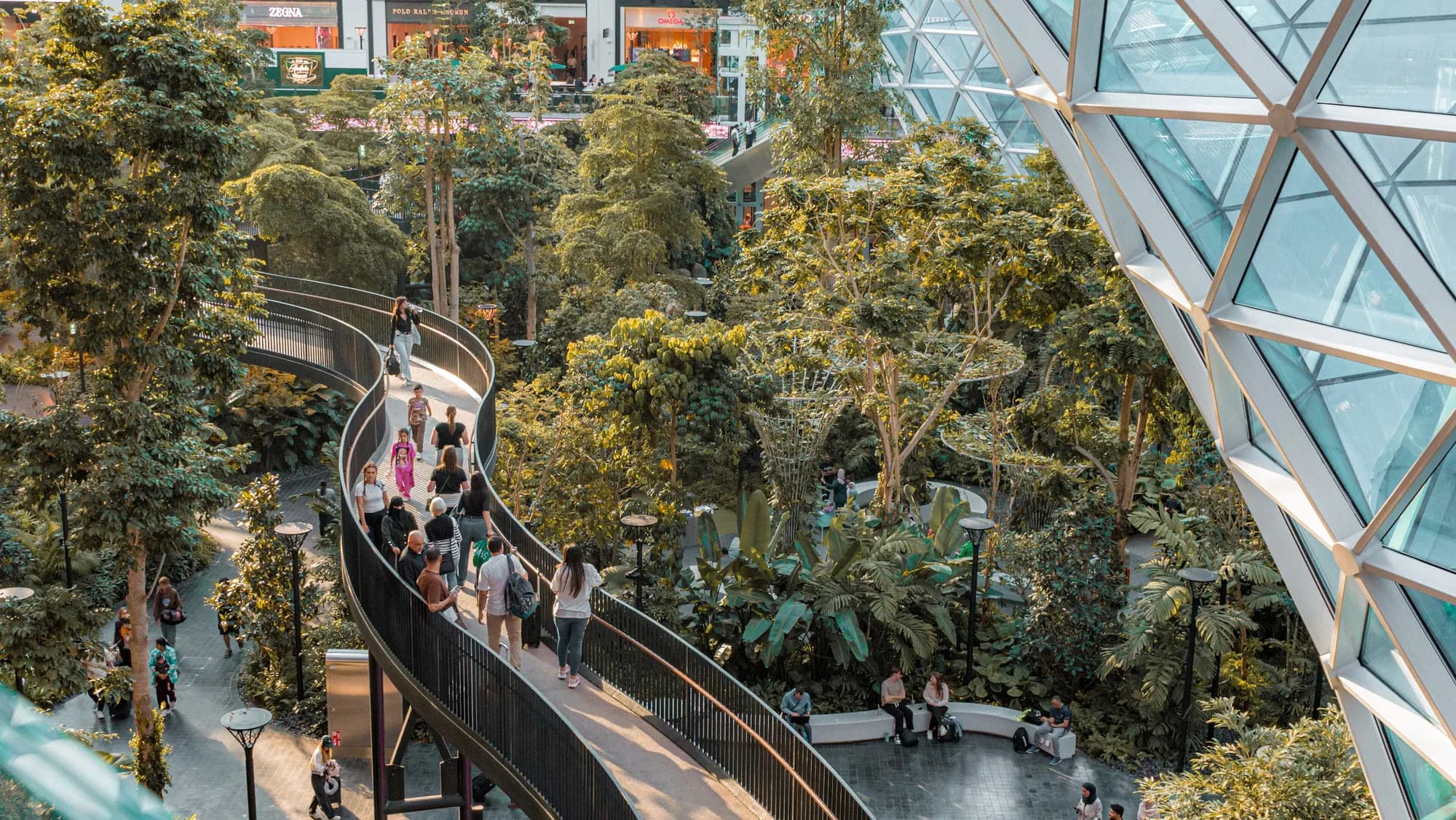 Inside Hamad International Airport, Doha